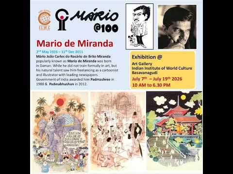 Mario @100 Exhibition at IIWC Art Gallery (July 7th – July 19th 2026)