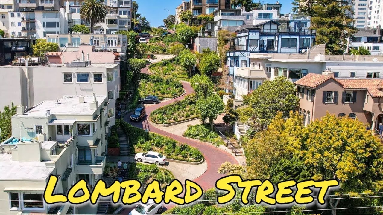Guinness World Record Holder: Lombard St  | San Francisco, California 🇺🇸 