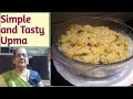 How to make Simple and Tasty Upma with Semolina(Rawa) in English