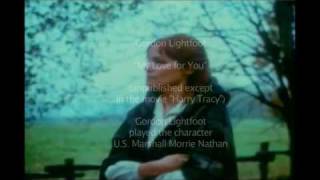 My Love for You- Gordon Lightfoot