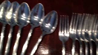 Vintage Silverware cutlery Collection