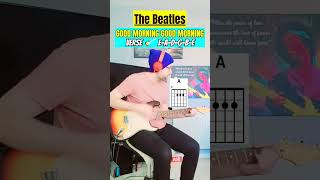 The Beatles - Good Morning Good Morning (Verse) Guitar Lesson | Chords | Tutorial #guitar #tutorial