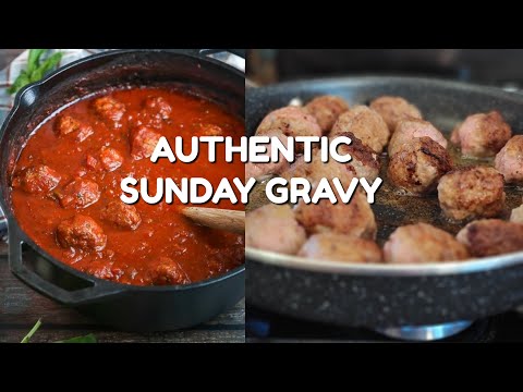 Sunday Gravy Recipe | Authentic Sunday Gravy Recipe | Brooklyn NY