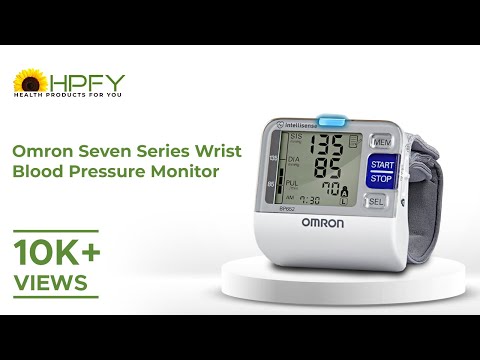 Omron seven series wrist blood pressure monitor