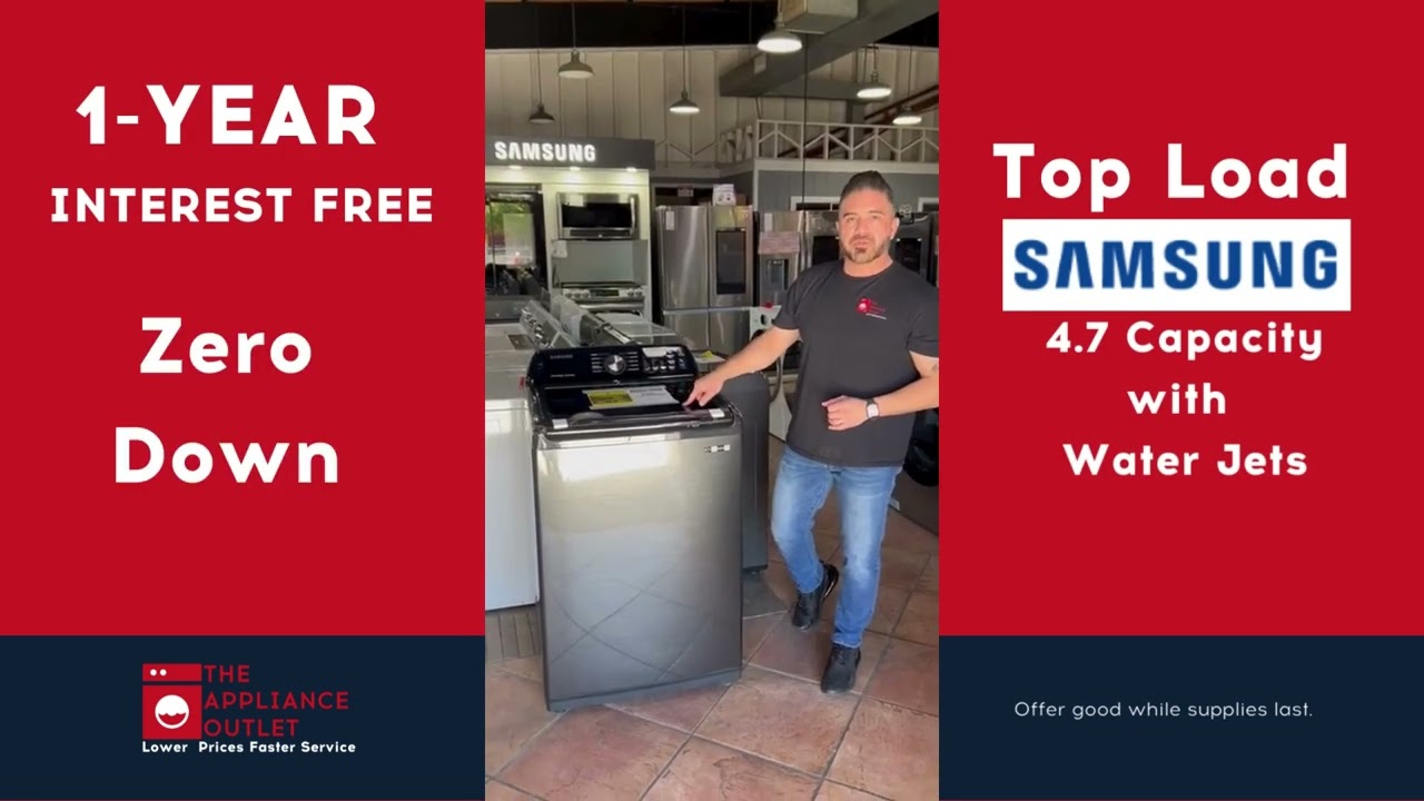 Laundry Day Revolutionized with Samsung's Top Load Washer!  (Samsung Washer TAO 2024)