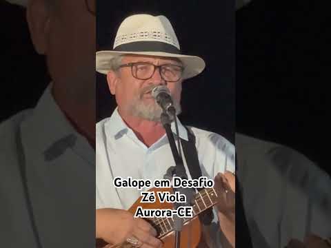 Galope em desafio cantado por Zé Viola em Aurora-CE