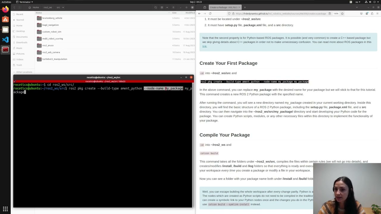 ROS: Create a package