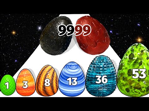 Dino Hole 3D - Level Up Dinosaur Max Level ASMR Gameplay (Attack Hole Evolution)