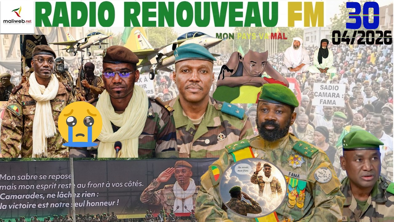 La Revue de Presse de la RADIO RENOUVEAU FM du 30 Avril 2026