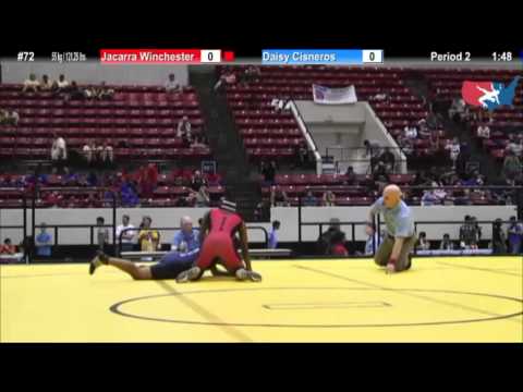 WM 55 KG - RD3 - Jacarra Winchester (MVC) vs. Daisy Cisneros (MVC)