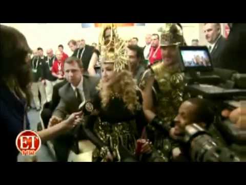 Madonna - Super Bowl Backstage