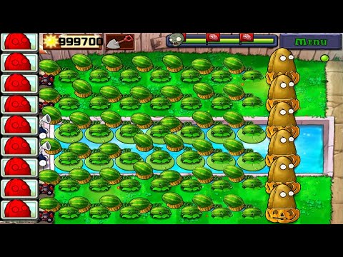Best strategy Plants vs Zombies | Zombotany 2 All Melon-pult Setup Strategy