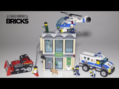 Vidéo LEGO City 60140 : Le cambriolage de la banque