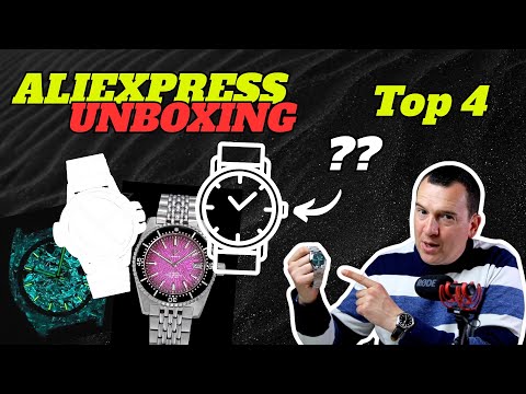 UNBOXING 4 AliExpress Watches - Budget Daily Watches