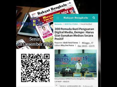 Top News Koran RB, Senin, 18   Desember 2023
