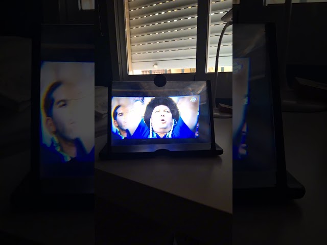Vídeo relacionado con Calcetines para aficionados al fútbol, gran regalo para los fanáticos del fútbol, "Shhh! The Match Is On", Blanco/azul real, Talla única