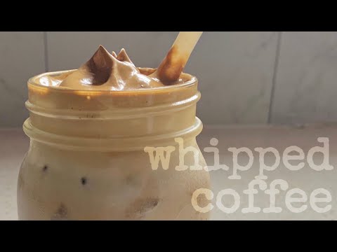 WHIPPED COFFEE TUTORIAL
