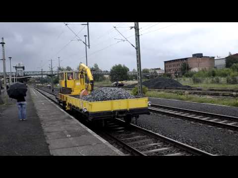 Werktrein op station Sonneberg Hbf