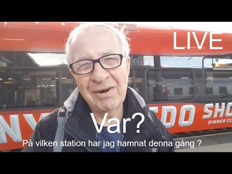 2018-04-29 VAR ÄR JAG ? - Var har jag placerat mig själv och min kamera denna gång? [LIVE]