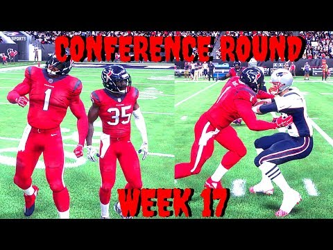Madden 18 Career Mode MLB Ep 18 - WE MADE THE CONFERENCE ROUND ! WILL WE BEAT THE PATRIOTS !?