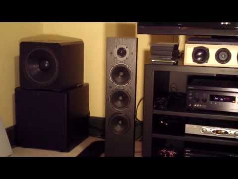 PIONEER SP-FS52 Floor Speakers (Andrew Jones Design) Demo 9 HQ Stereo