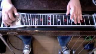 Hank Williams III &quot;I Wish I Knew&quot; ~ Pedal Steel Guitar Lessons by Johnny Up
