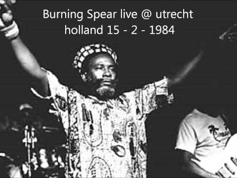 Burning Spear live @ utrecht holland (15 - 2 -1984)