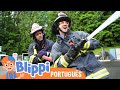 Blippi Música dos Bombeiros | Músicas Infantis | As Aventuras de Blippi