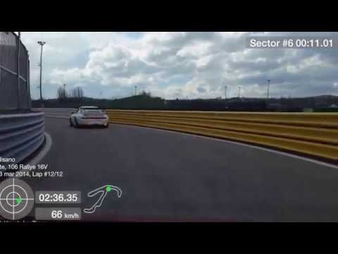 Time attack Italia 2014 - Scarichi porsche fiamme