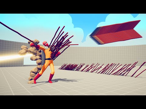 SAITAMA -One Punch Man vs SUPER FAST RANGED UNIT | TABS - Totally Accurate Battle Simulator