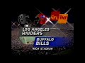 1990 Week 5 - LA Raiders at Buffalo Bills - SNF