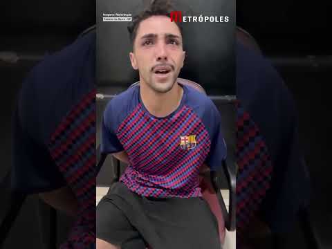 Chorando, namorado que matou jovem diz que 