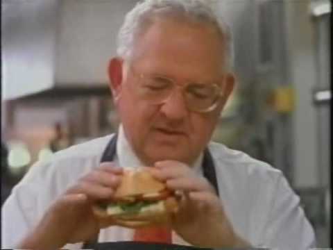 Wendy's Commercial featuring the late Dave Thomas