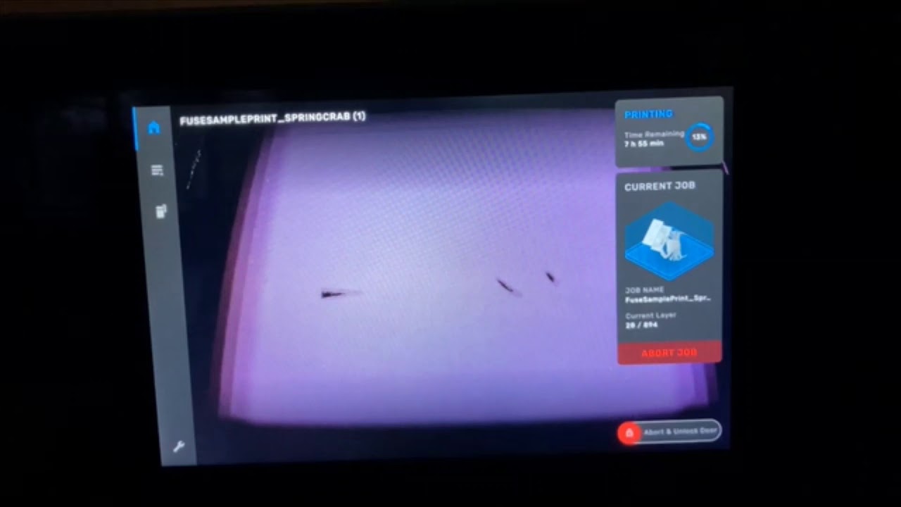 Additive- X First Print On Formlabs Fuse 1