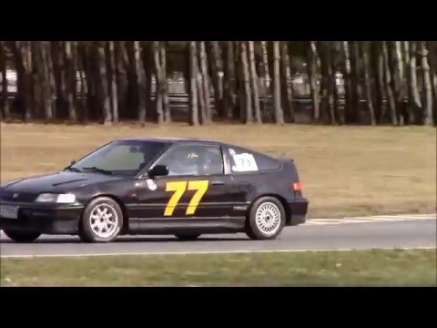 IV SuperOes Tor Poznań 2016 - Adam Balcerak - Honda CRX