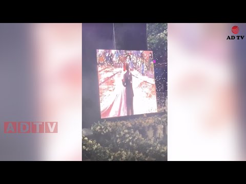 Ծառուկյանի որդու և նրա հարսնացուի առաջին պարը