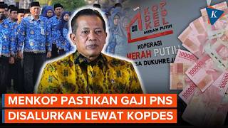 Menkop Pastikan Gaji PNS Dibayarkan lewat Koperasi Merah Putih Mulai Tahun Ini