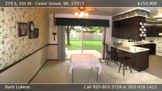 preview picture of video '279 S. 5th St CEDAR GROVE WI 53013'