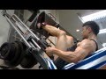 Leg Press - Bong Cheng Tzuu 146lbs vs 720lbs (Camera on left) 