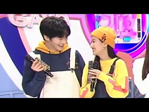Inkigayo Lee MCs (MONSTA X Minhyuk & APRIL Naeun) Interactions