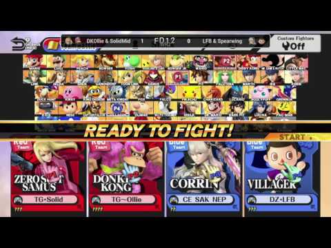 FD12 Doubles WR2 - DKOllie & SolidMid (Red) vs LethargicFroBro & Spearwing (Blue)