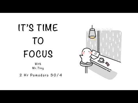 4-HOUR STUDY WITH ME | Rainy Lofi | Pomodoro timer 4x50| Study & Work | Deep Focus | Lofi 🌧☕