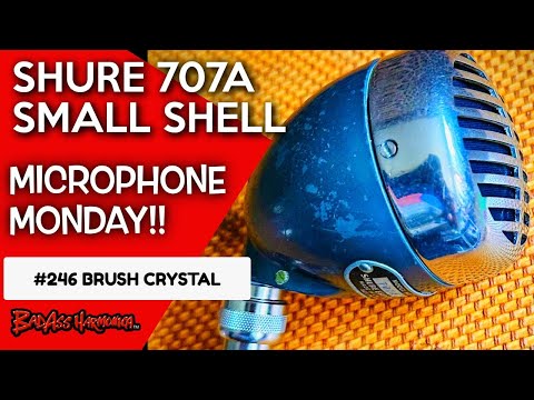 Best Blues Harmonica Microphones | Vintage Shure 707A Bullet Mic - Microphone Monday 246