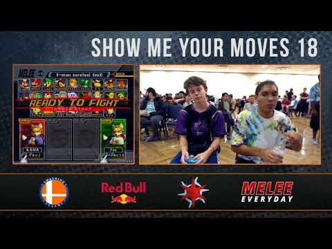 Show Me Your Moves 18 - K | Cal (Fox Blue) vs. RiK (Fox) - SSBM - Top 12, Losers R3