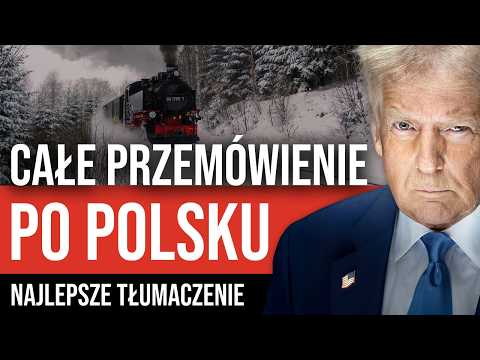 Trump w DAVOS – bez cięć i po polsku (najlepsze tłumaczenie)