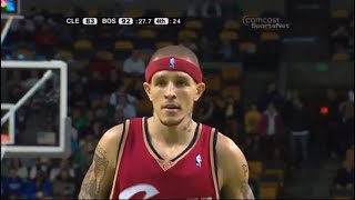 Delonte West Cavaliers 20pts vs Celtics (2008)