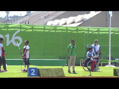 Men's Individual Rercurve Open, 1/16 -Alessandro v Onodera- Rio 2016 Paralympics