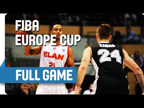 Elan Chalon (FRA) v Tartu Rock (EST) - Full Game - Group R - FIBA Europe Cup