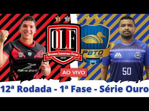 (13 07 2021) Operário Laranjeiras x Pato Futsal (Série Ouro)