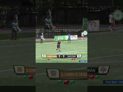 ⚽ Goles Torneo Intermunicipal 2026 Penales El Carmen de Viboral 2️⃣🆚3️⃣ Sopetran #shorts  #Penales